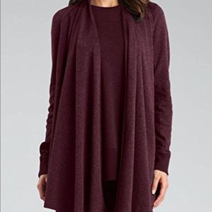 UGG LOUNGE WEAR WRAP CARDIGAN COTTON XSMALL PORT